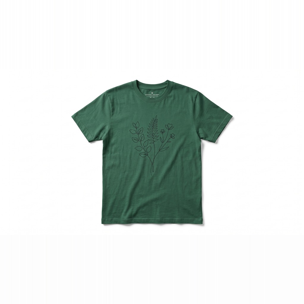 Botanical Line Study Tee 3