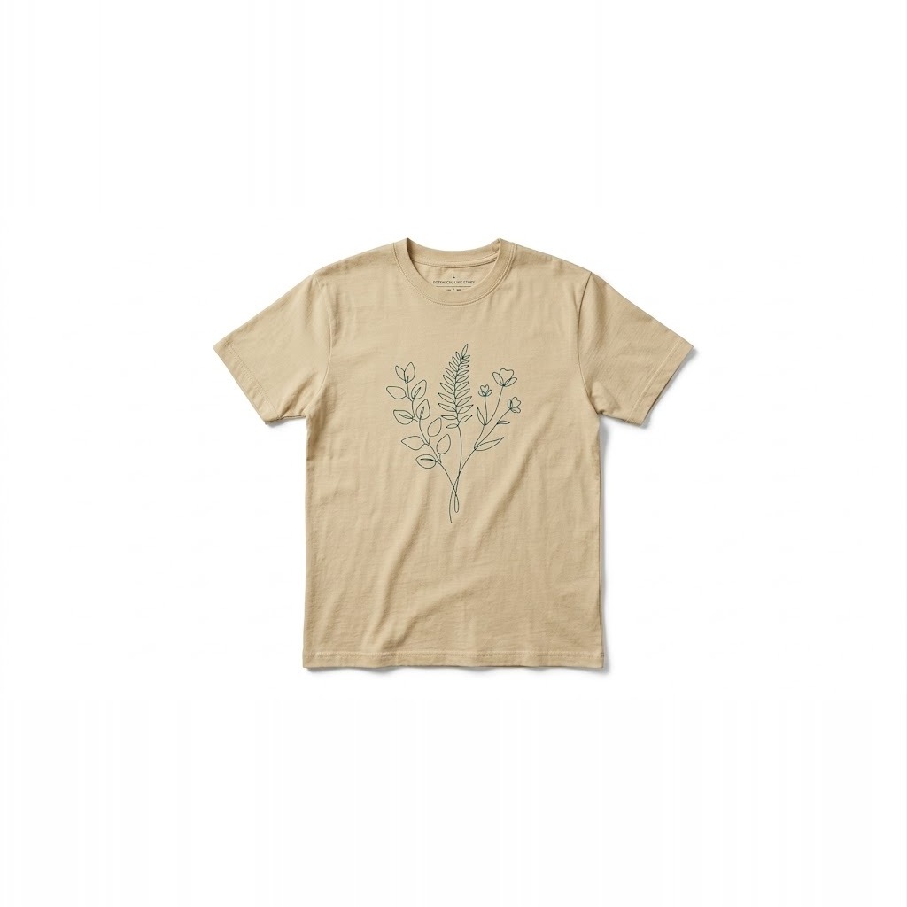 Botanical Line Study Tee 2