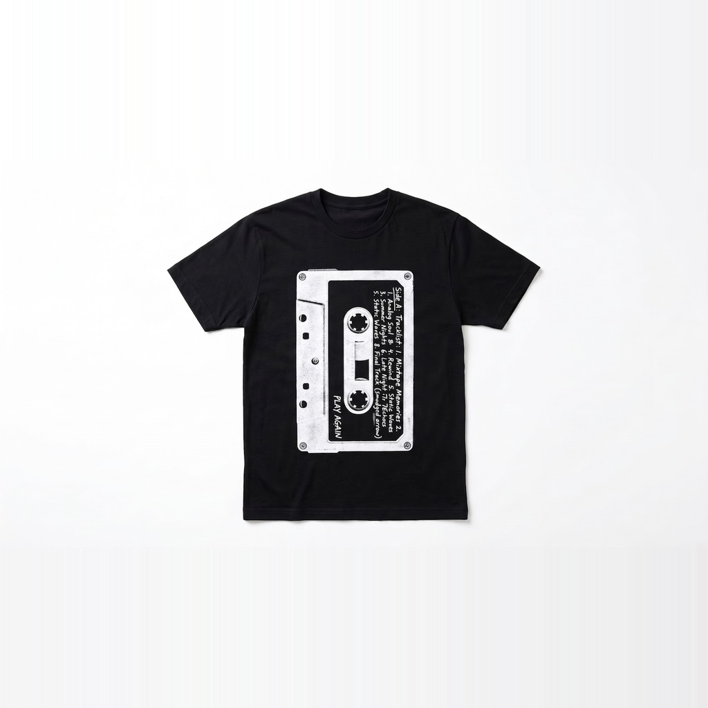 Cassette Tracklist Tee