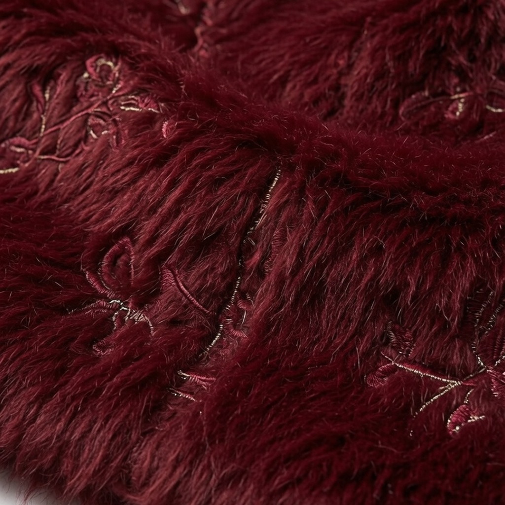 Cherry Red Wool Overcoat 3