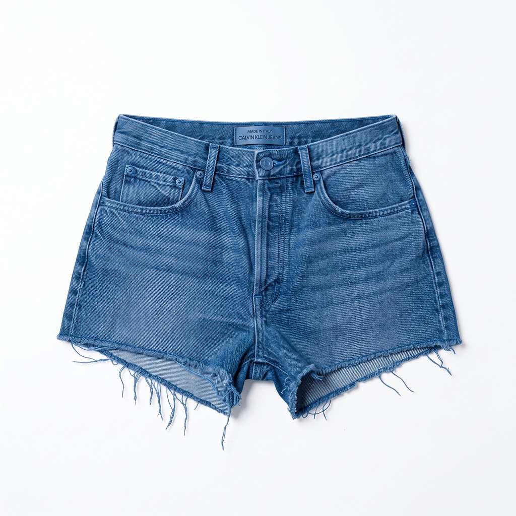 Cutoff Denim Shorts