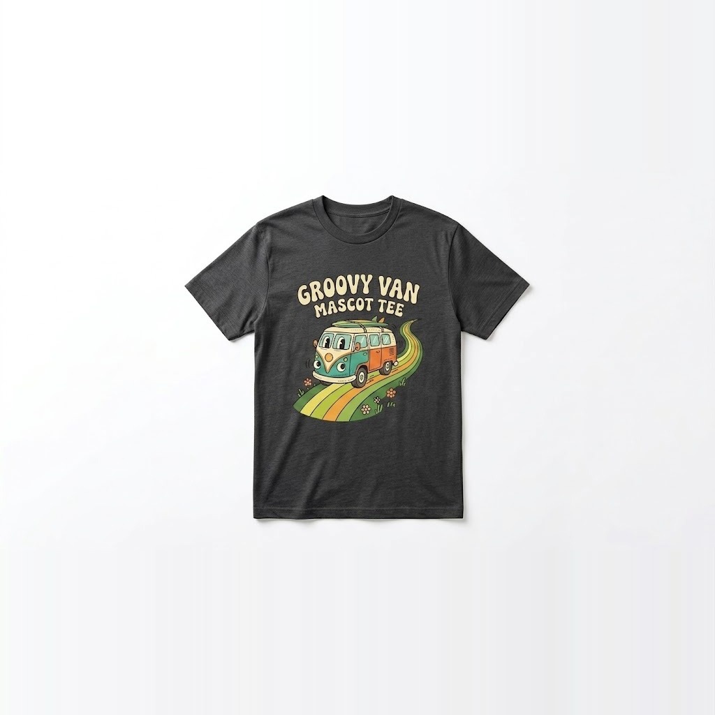 Groovy Van Mascot Tee 3