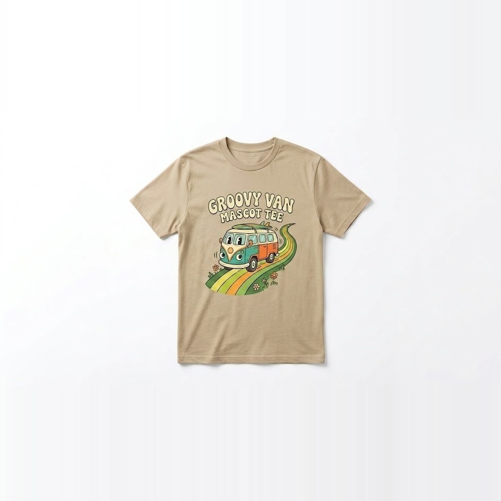Groovy Van Mascot Tee 2