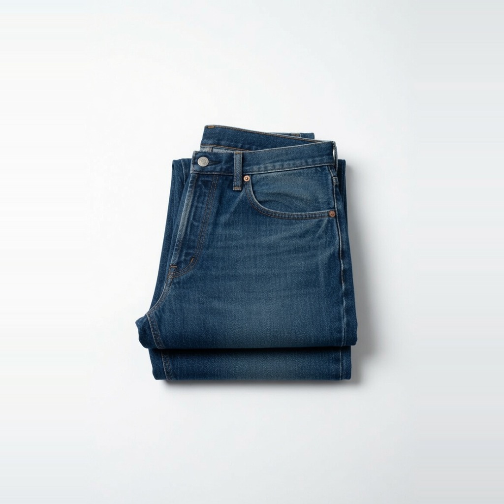 High-Rise Straight Leg Jeans 2