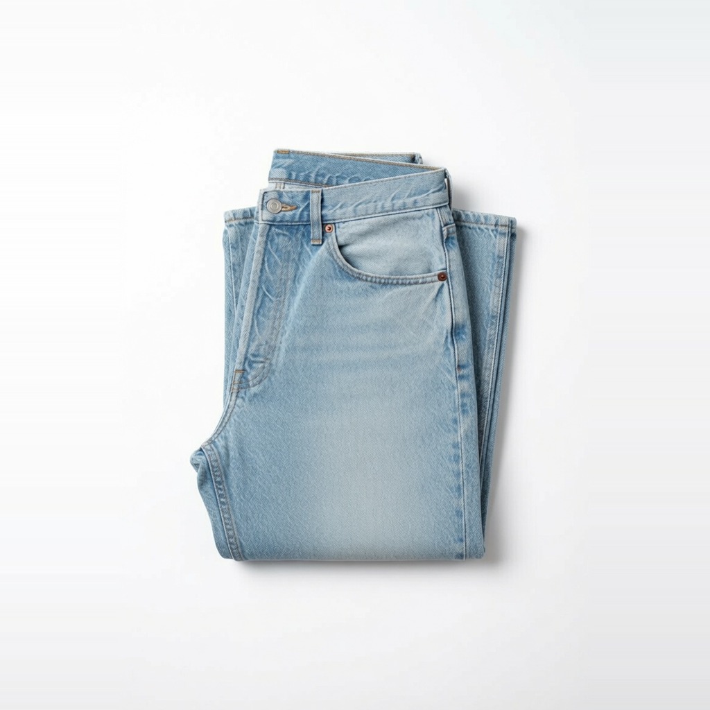 Light Wash Mom Jeans 2