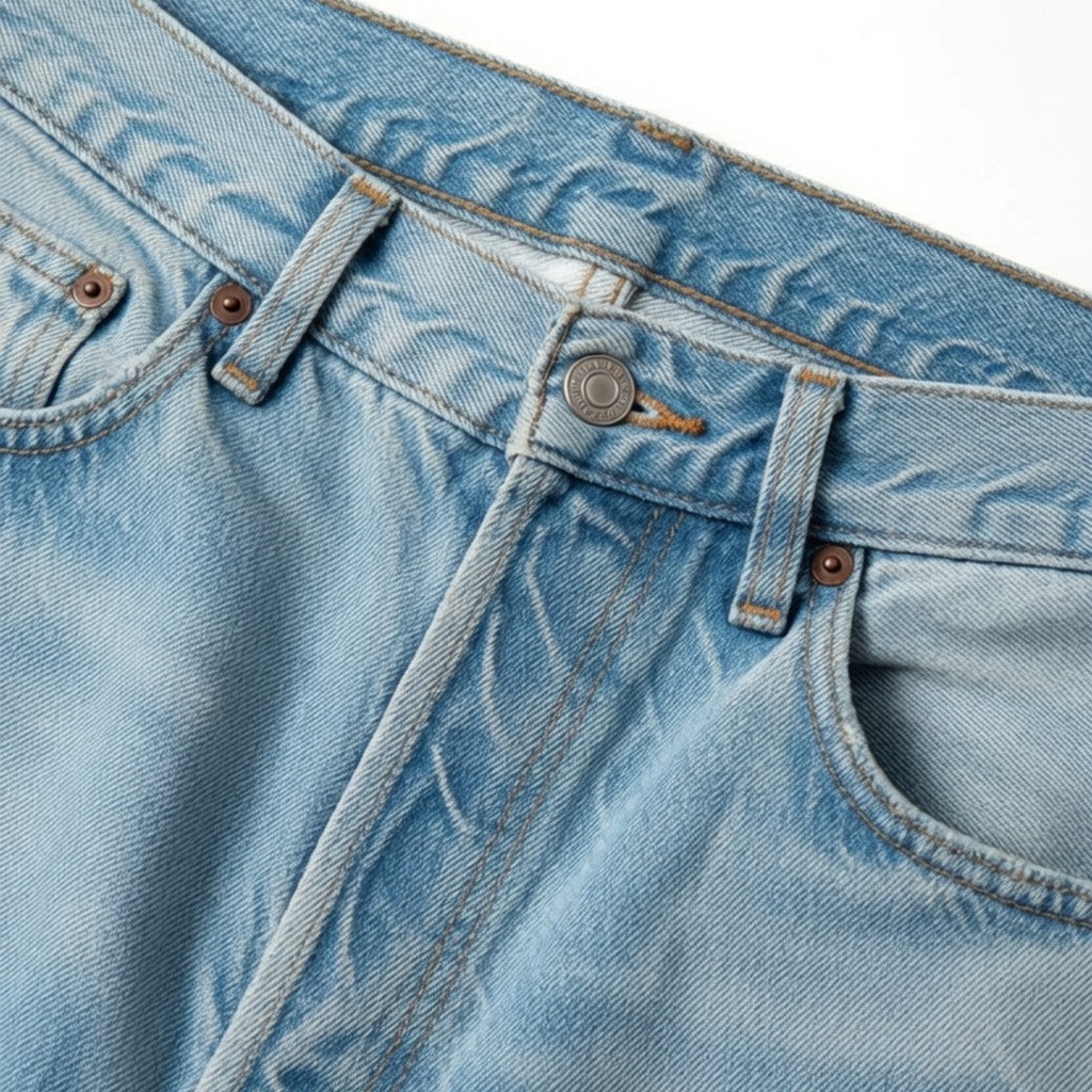 Light Wash Mom Jeans 3