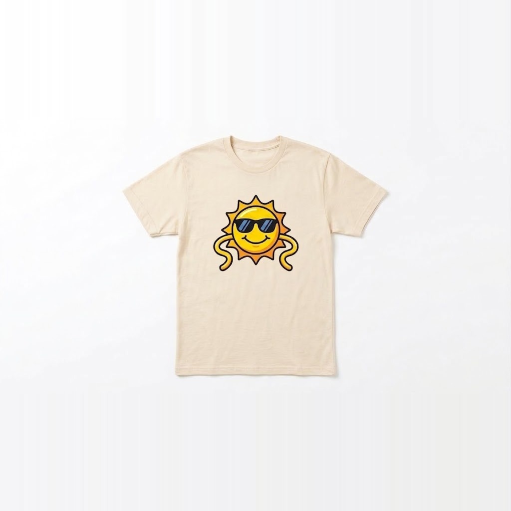 Smiling Sun Character Tee 3