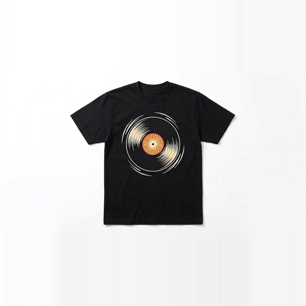 Spin Cycle Vinyl Tee